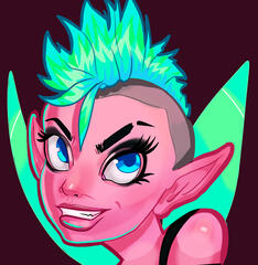 pixieguts logo illustration